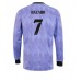 Cheap Real Madrid Eden Hazard #7 Away Football Shirt 2022-23 Long Sleeve